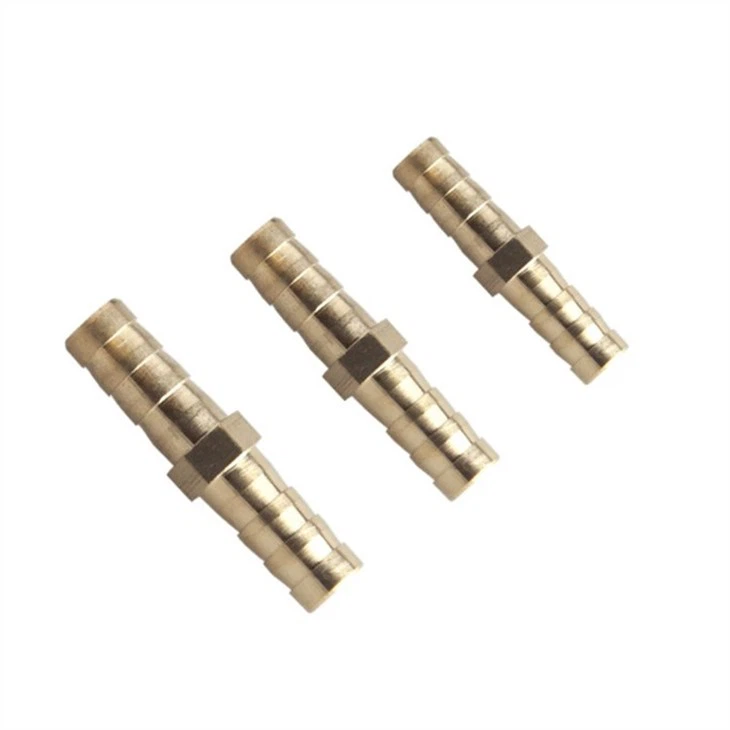 Brass hose barb fitting connector-3