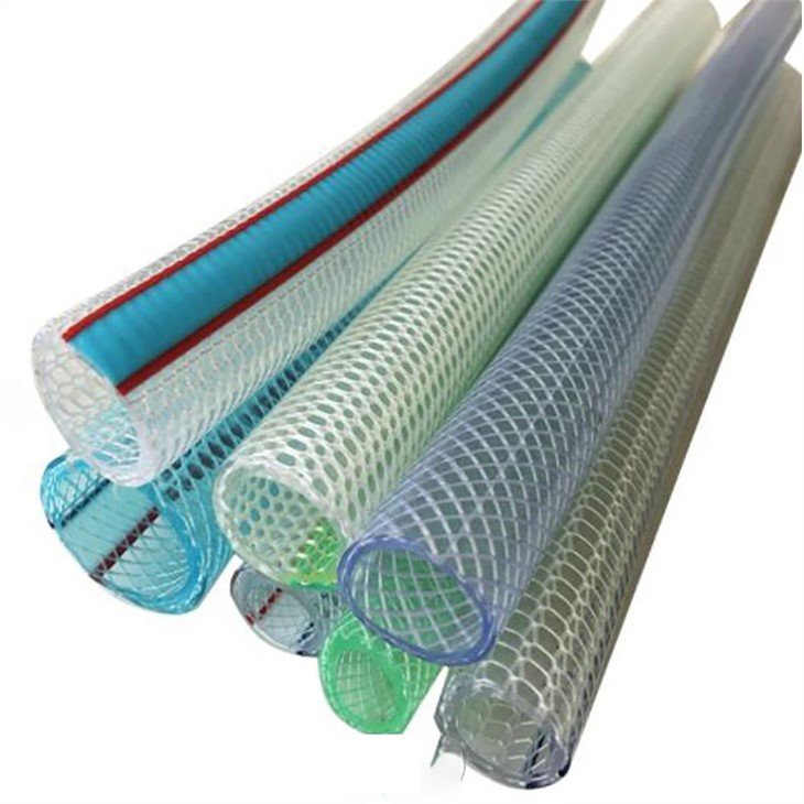 PVC braided plastic hose-3